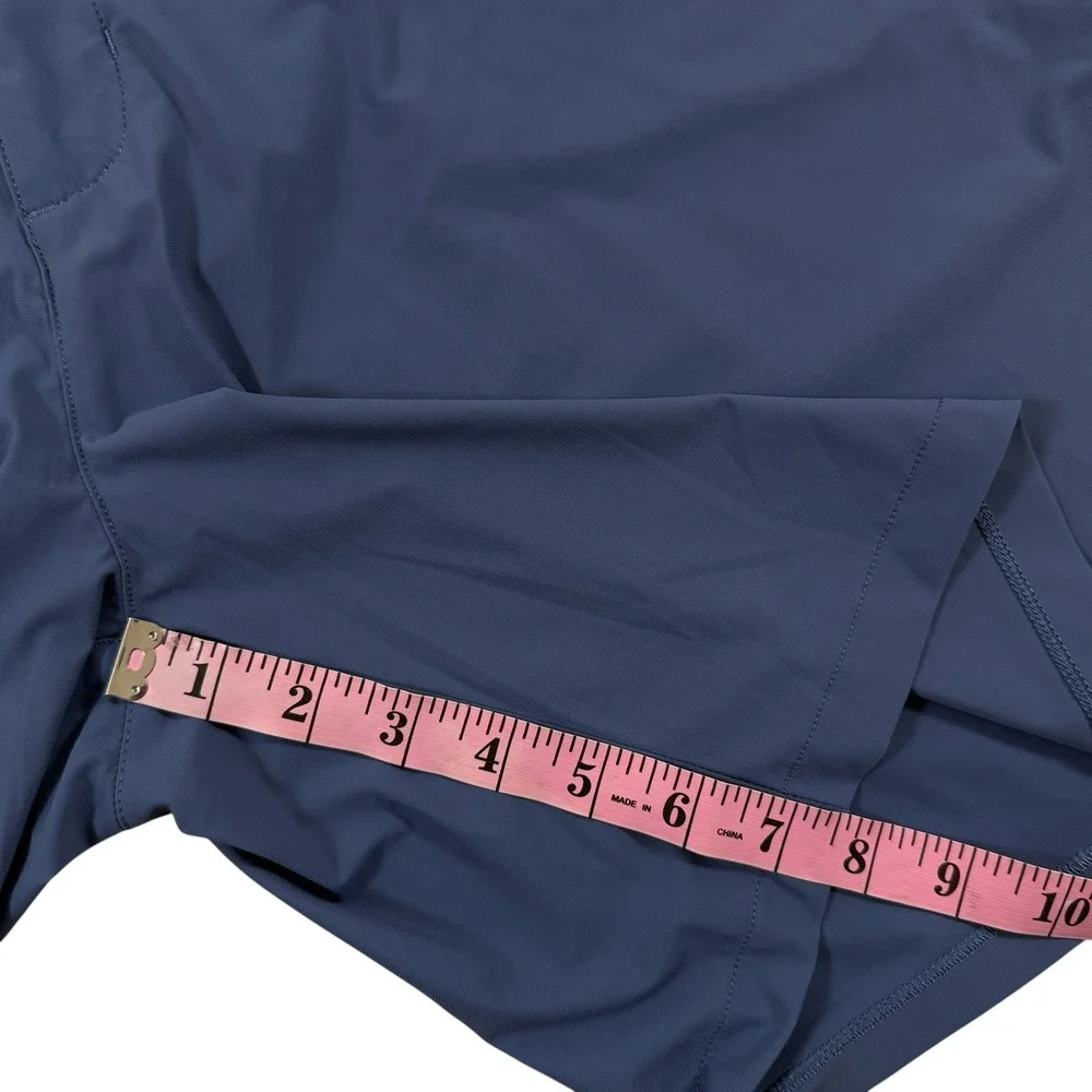 Rhone Resort Short Mens 38 Blue Technical Performance Stretch Golf Shorts 8